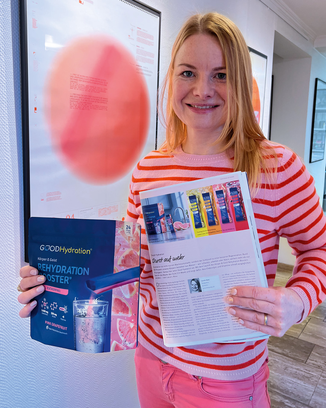 Carolin & Maike beim Strategiegespräch